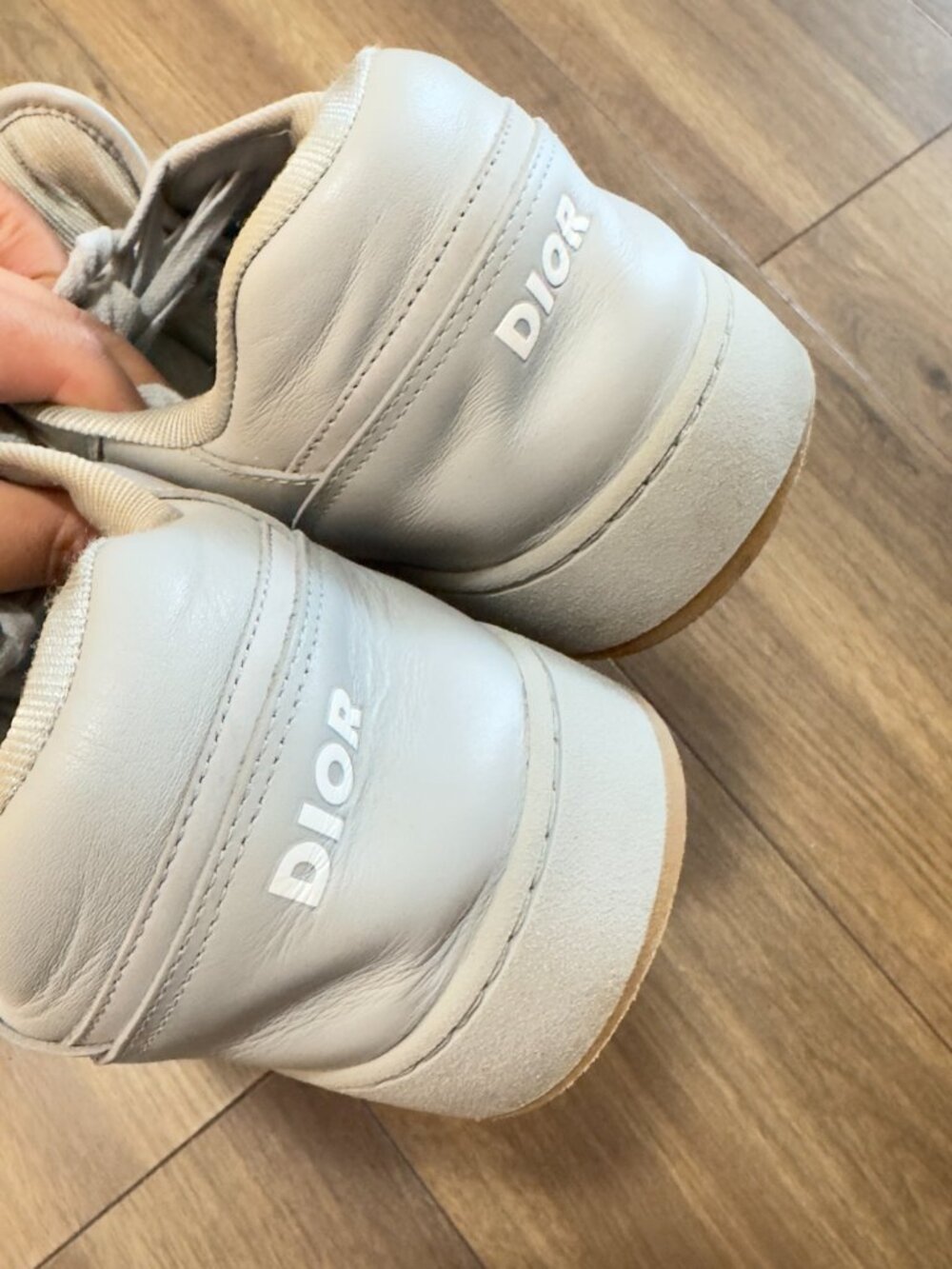 DIOR B27 Oblique Low Top Inspired men's Leather sneaker size 44 - Picture 5 of 14